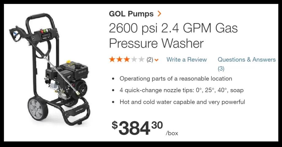 pressure water washers labusas